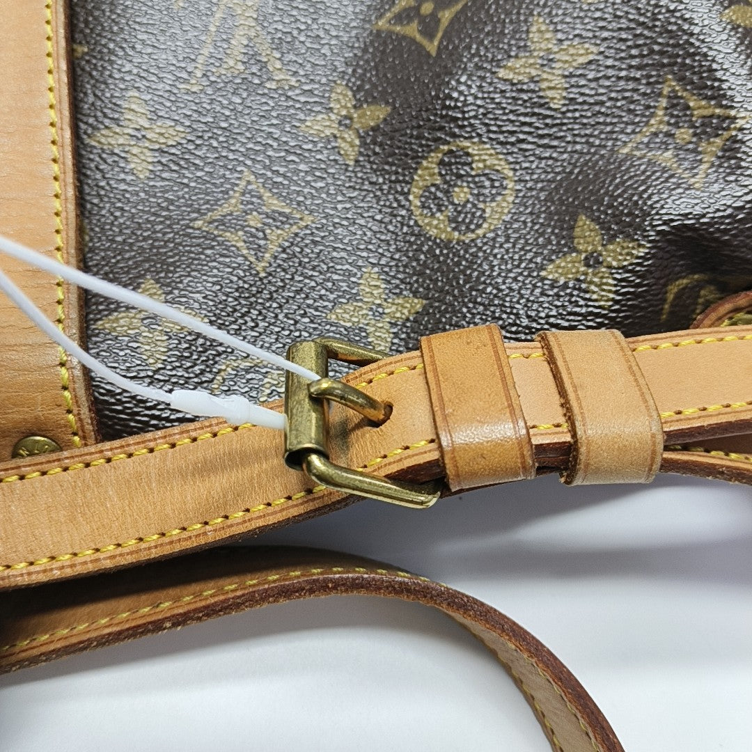 SAUMUR Monogram Coated Canvas Brown