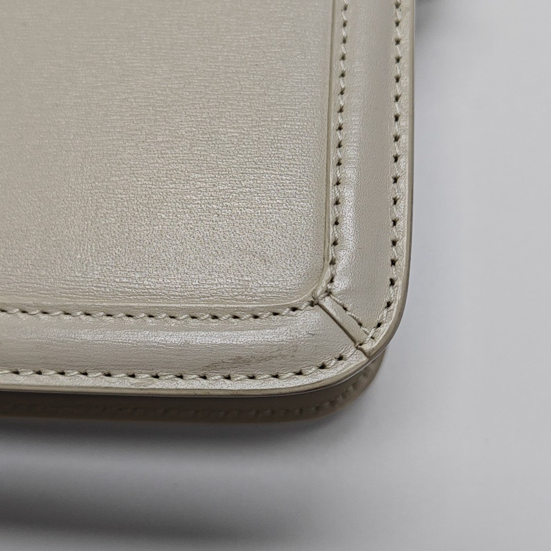 SOLFERINO Small Calfskin White
