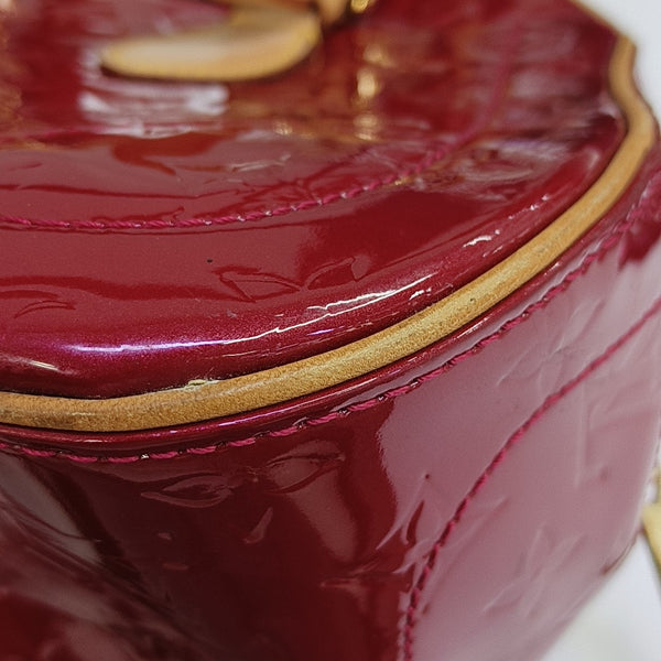 SUMMIT DRIVE Patent Leather Red