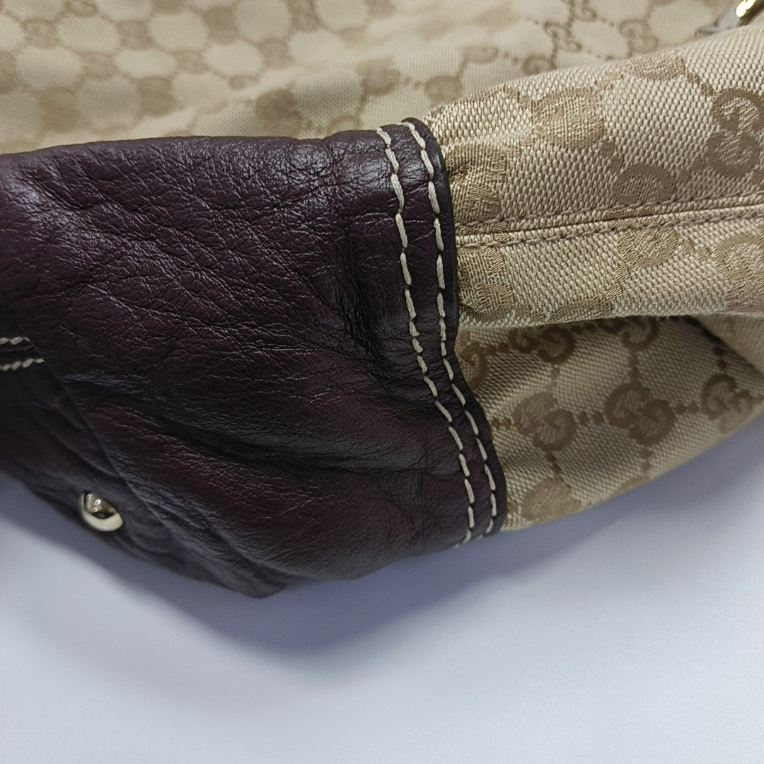 Sherry Monogram Canvas Brown