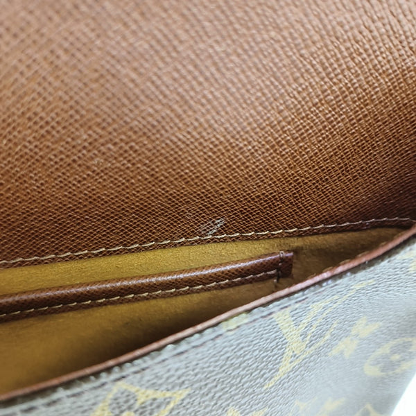 MUSETTE TANGO Monogram Coated Canvas Brown