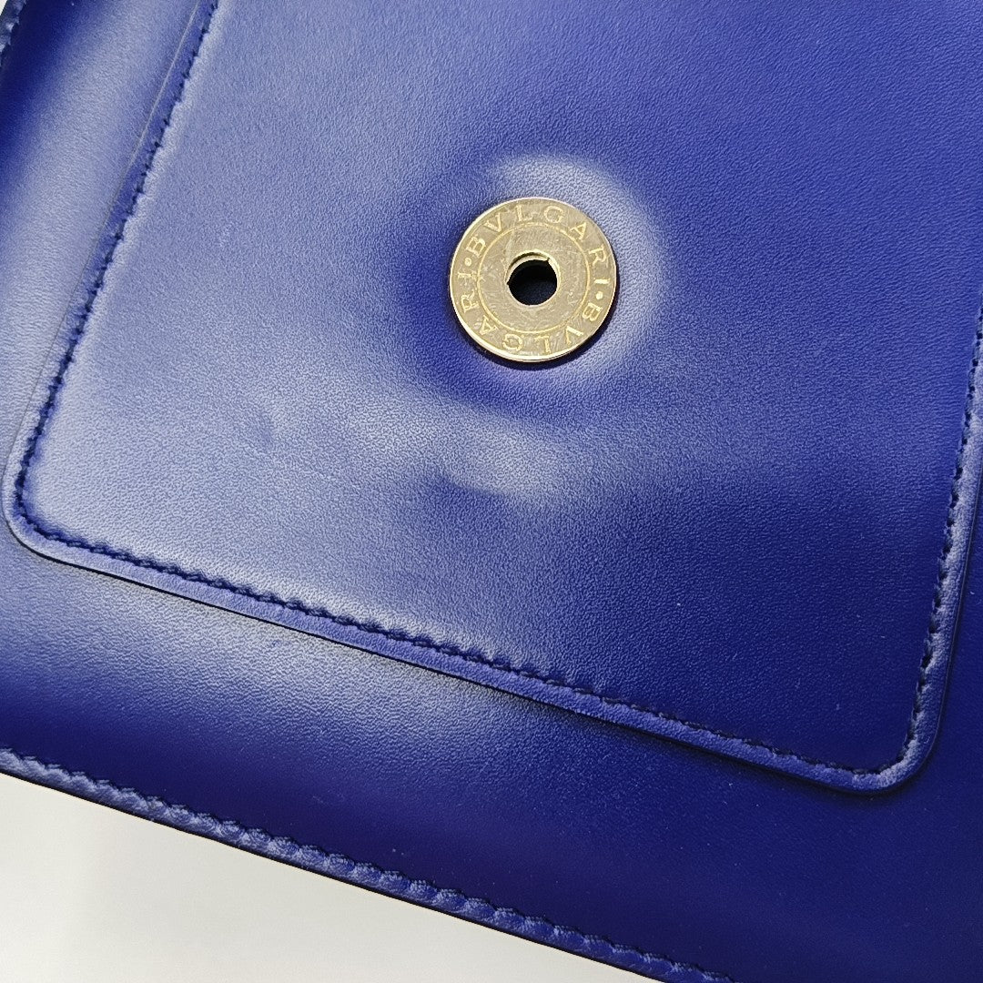 SERPENTI FOREVER Small Calfskin Blue