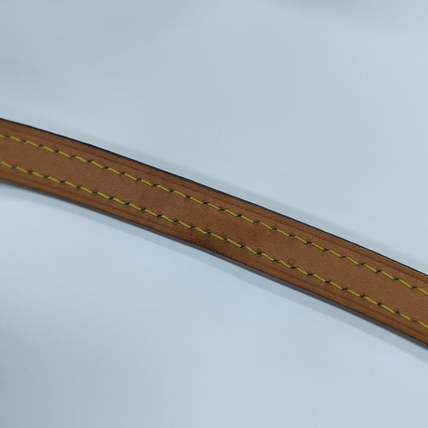ALMA BB Monogram Coated Canvas Brown