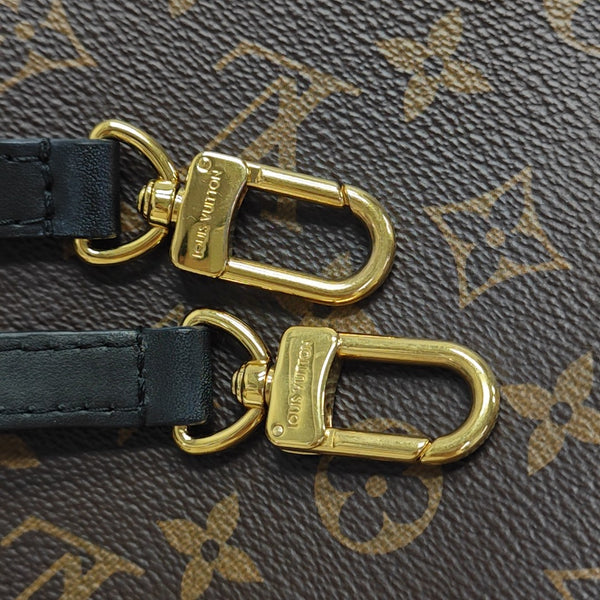 NÉONOÉ MM Monogram Coated Canvas Brown