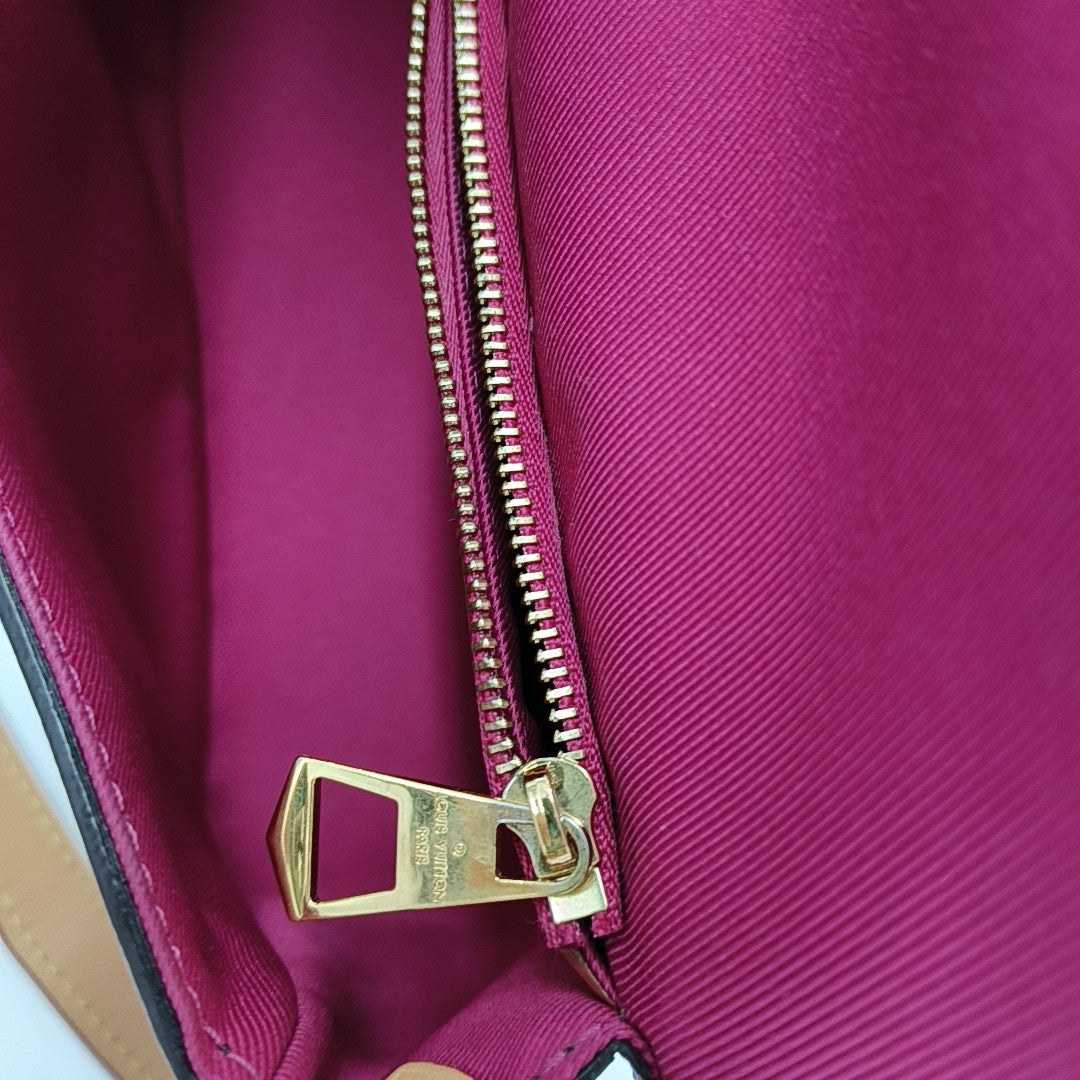 DIANE Monogram Coated Canvas Brown