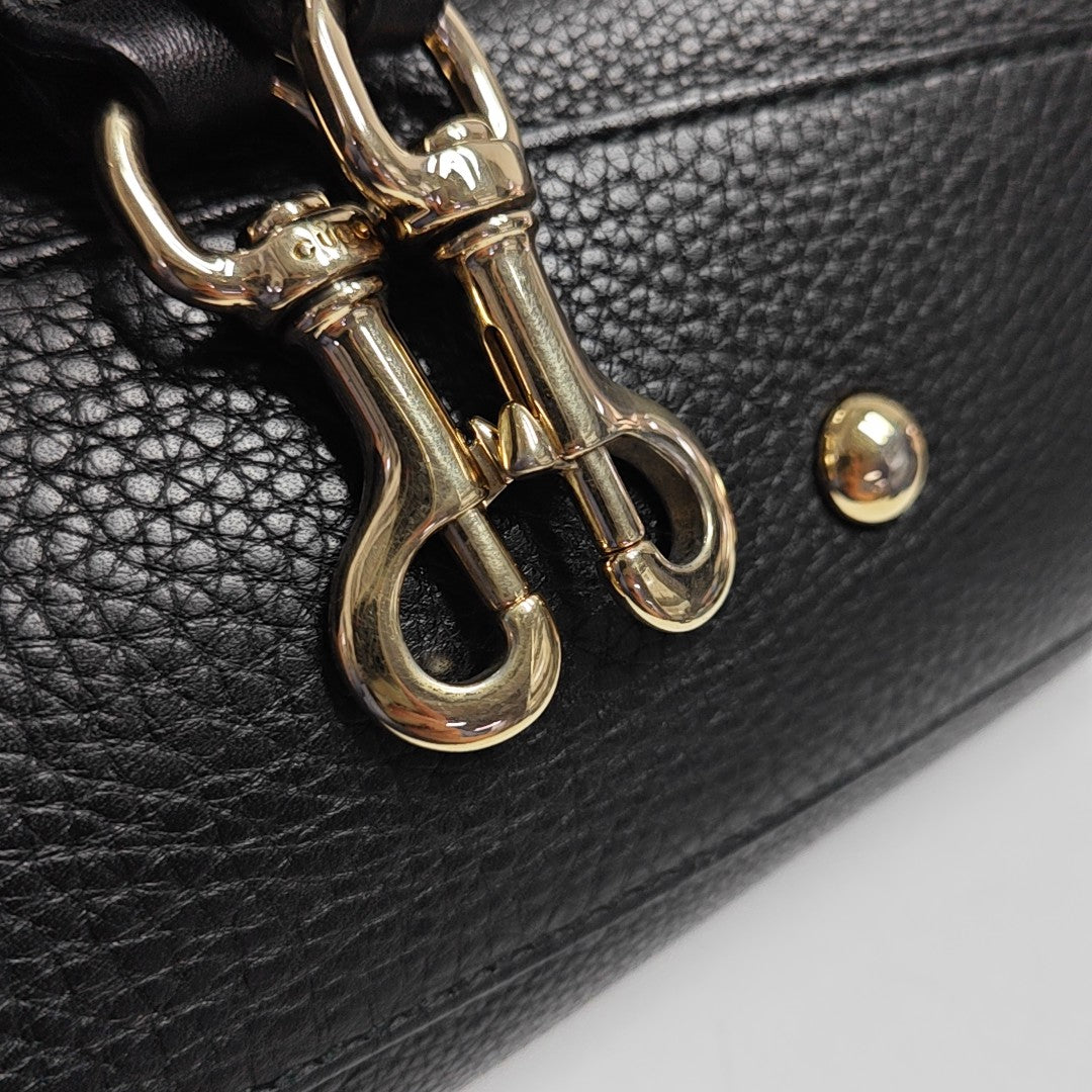 Bamboo 1947 Medium Calfskin Black