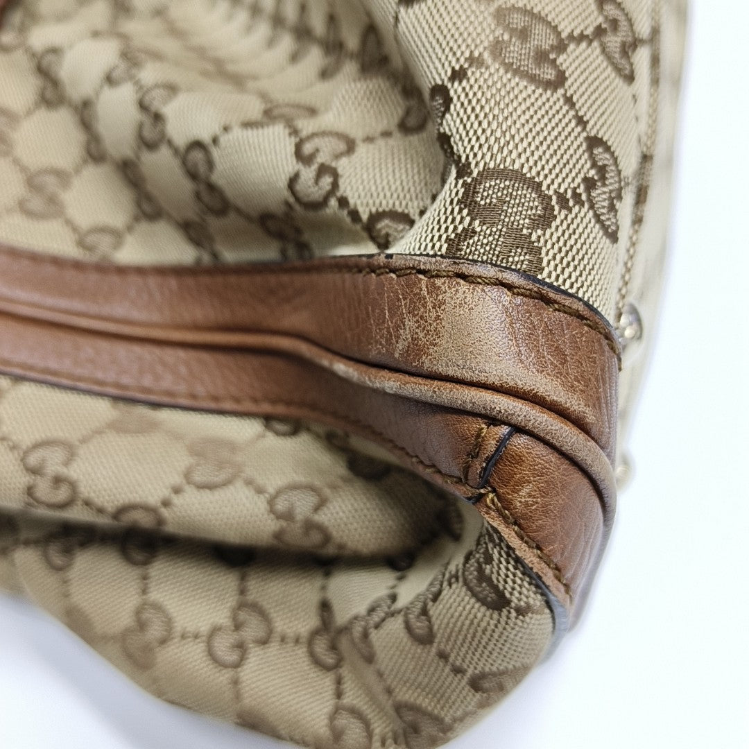 Bella Monogram Canvas Beige