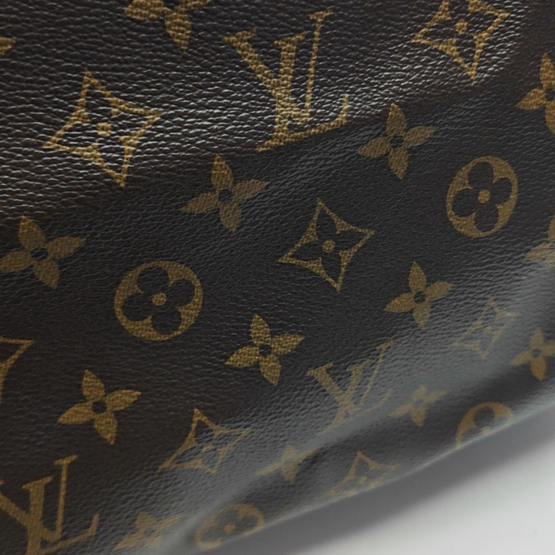 SPEEDY 30 Monogram Coated Canvas Brown