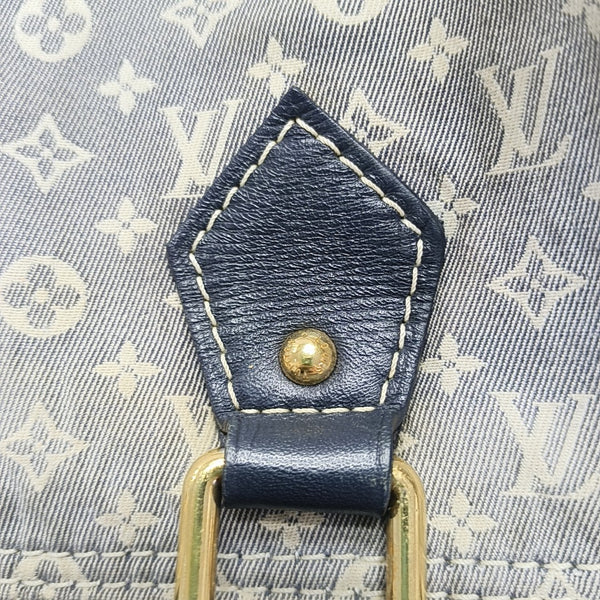 Monogram Canvas Top Handle Bag Blue