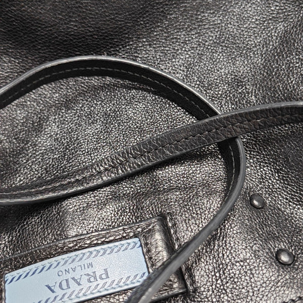 Etiquette Calfskin Black