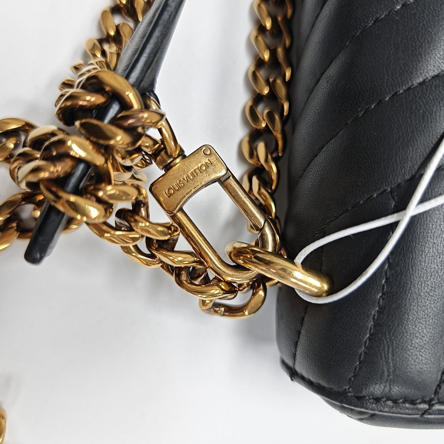 NEW WAVE PM Quilted Calfskin Black