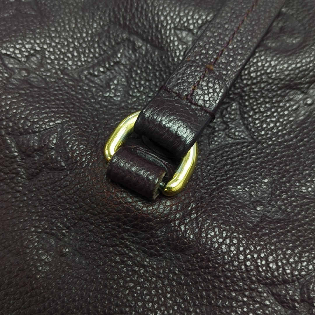 LUMINEUSE PM Monogram Calfskin Purple