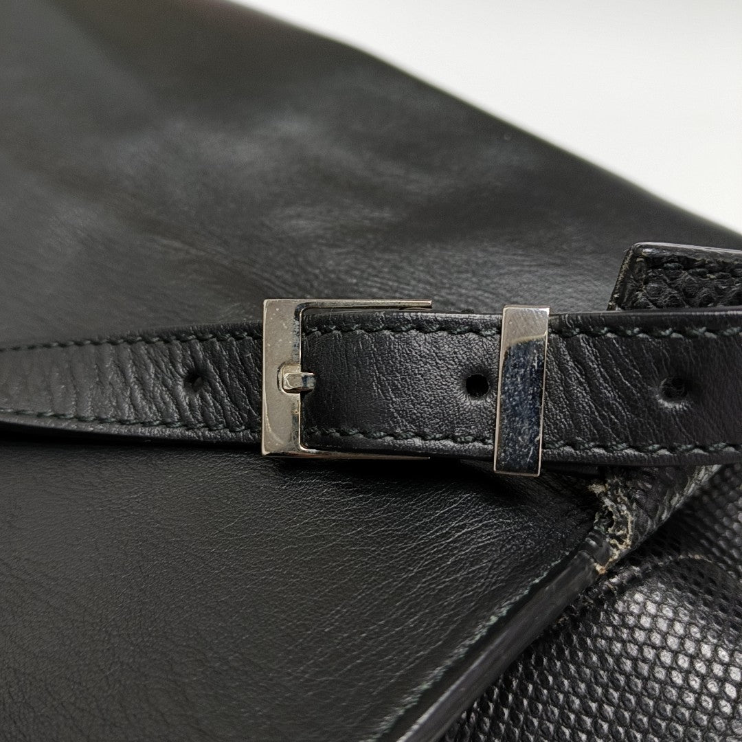 Phileas Calfskin Black
