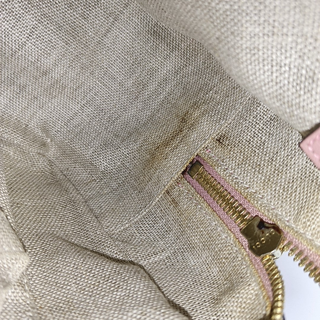 Microguccissima Monogram Calfskin Pink