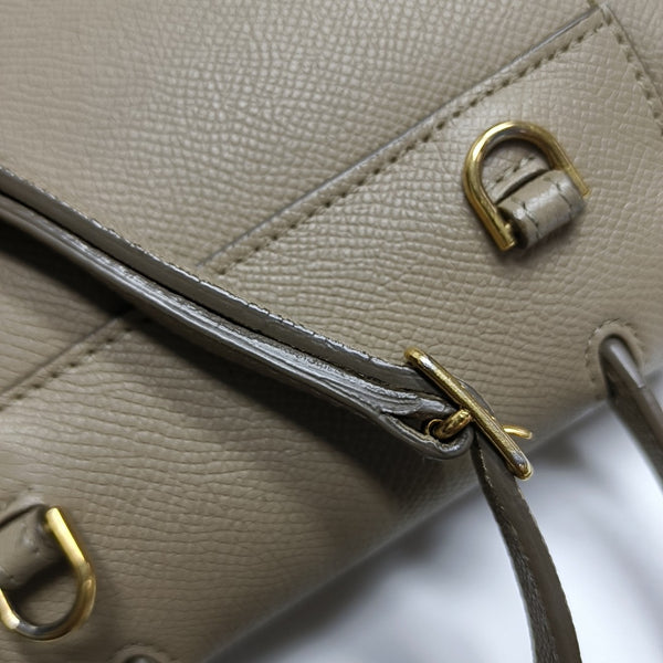 BELT PICO Calfskin Beige