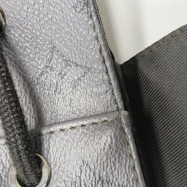 CHRISTOPHER Monogram Coated Canvas Gray