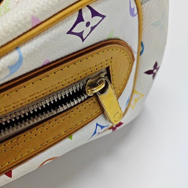 LV × TM PRISCILLA Monogram Coated Canvas White