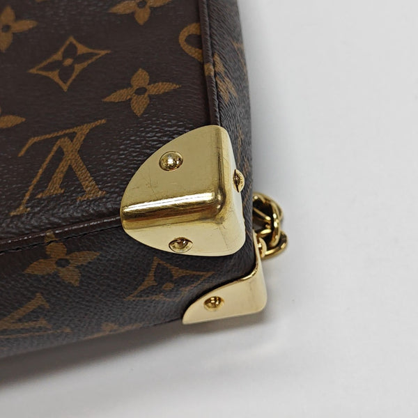 TRUNKIE Monogram Coated Canvas Brown