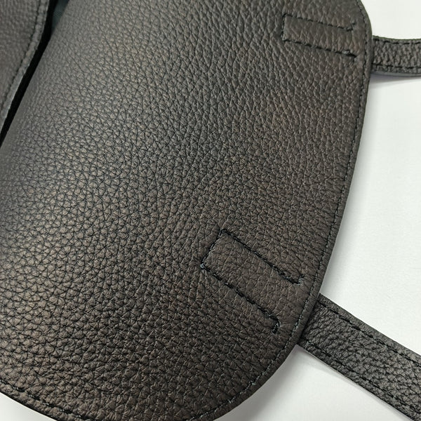 Calfskin Crossbody Bag Black