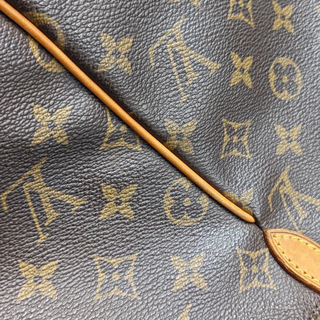 TOTALLY MM Monogram Coated Canvas Brown