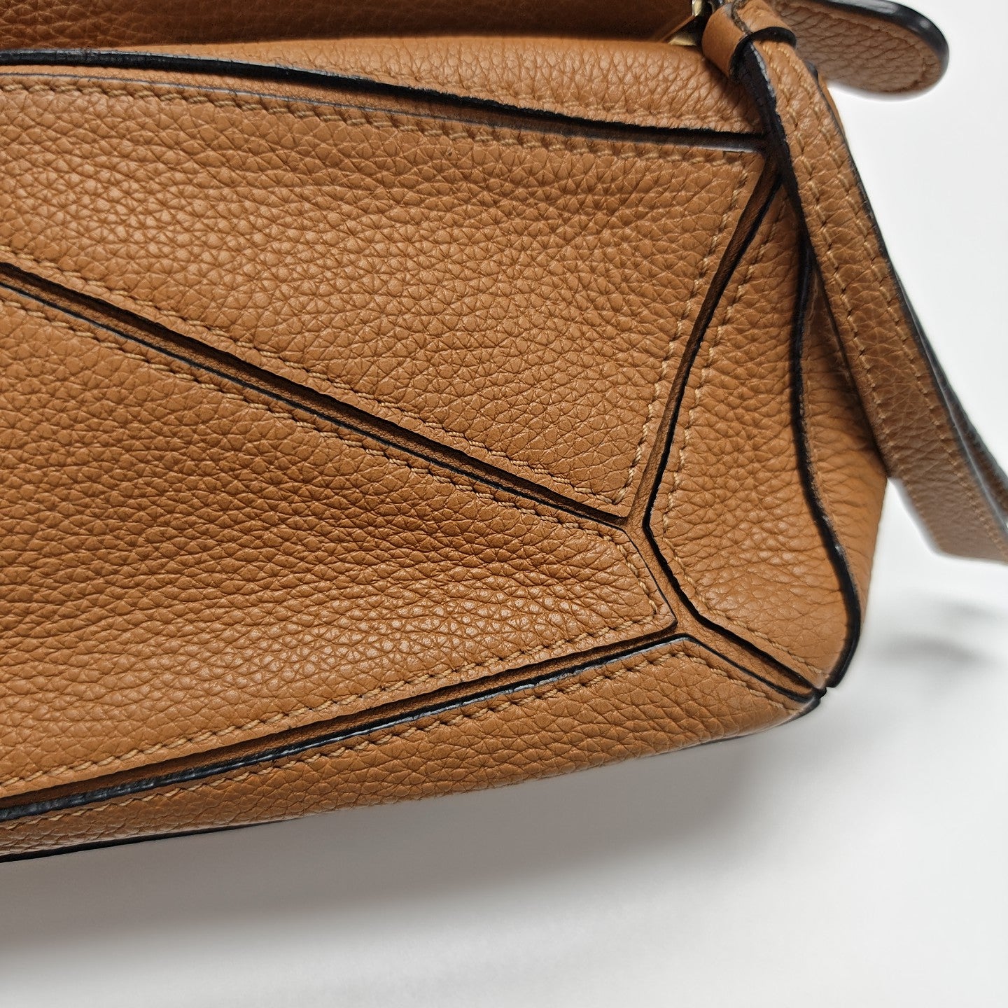 Puzzle Mini Calfskin Brown