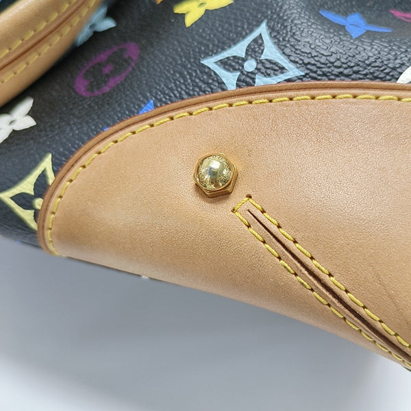 LV × TM CLAUDIA Monogram Coated Canvas Black
