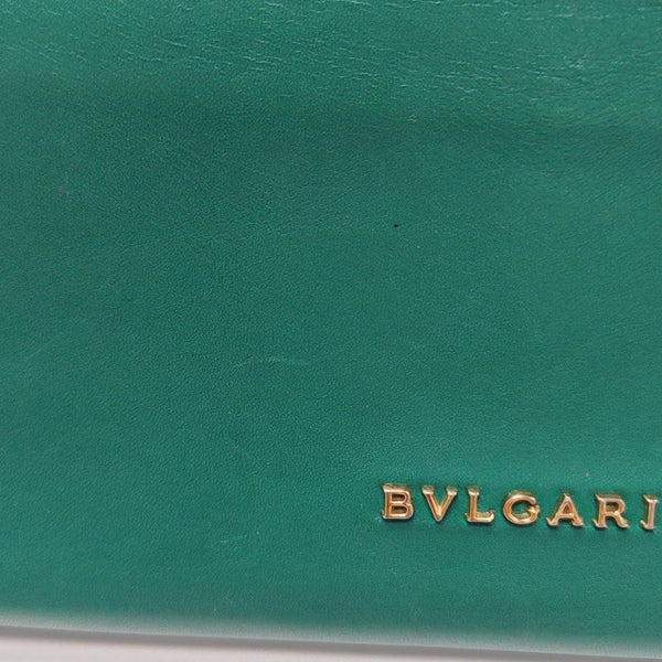 SERPENTI FOREVER Calfskin Green Wallet