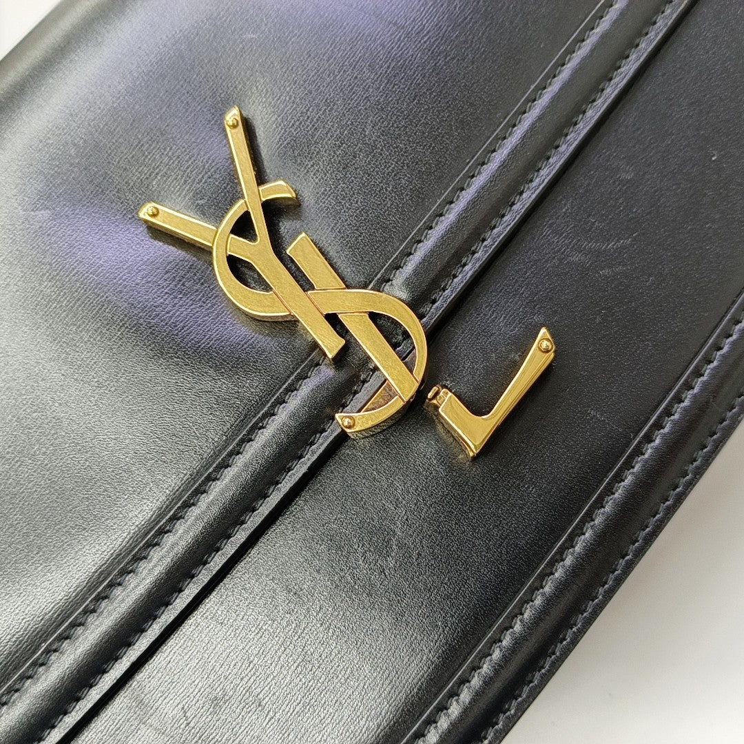 SOLFERINO Medium Calfskin Black