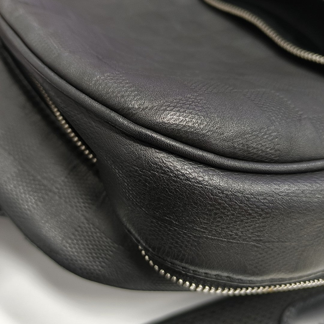 CAMPUS Damier Graphite Calfskin Black