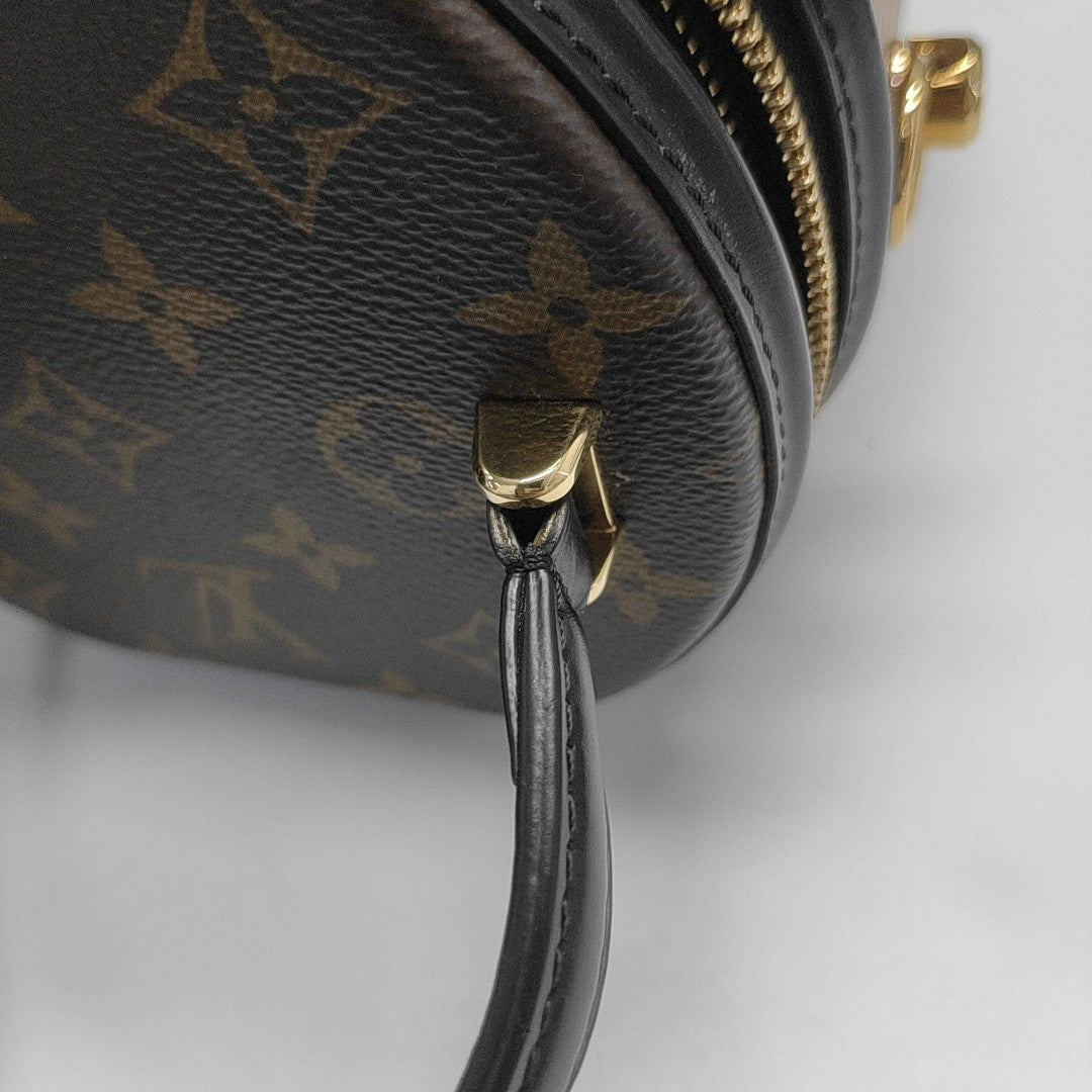 CANNES PM Monogram Coated Canvas Brown