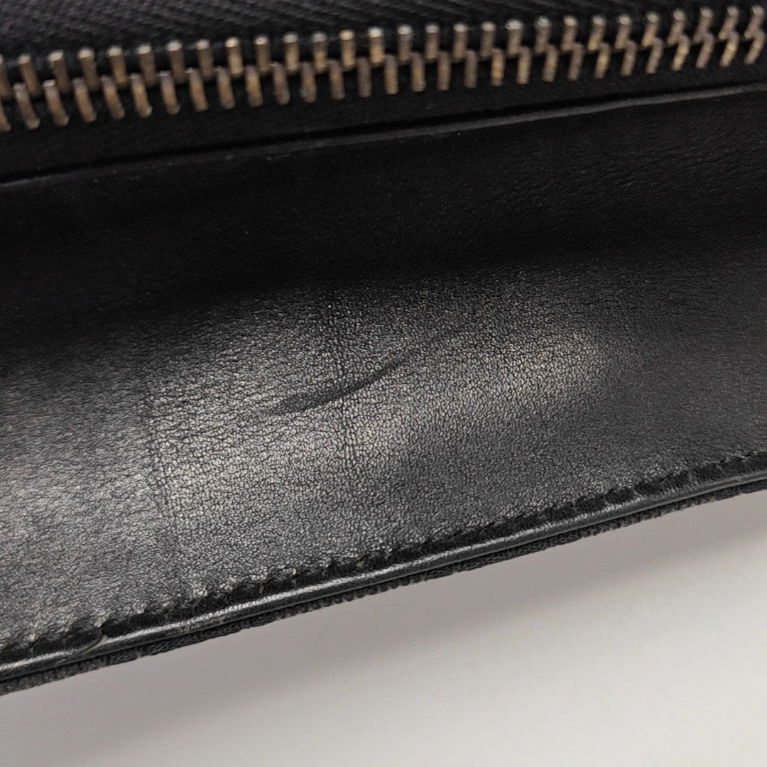 Monogram Canvas Tote Bag Black
