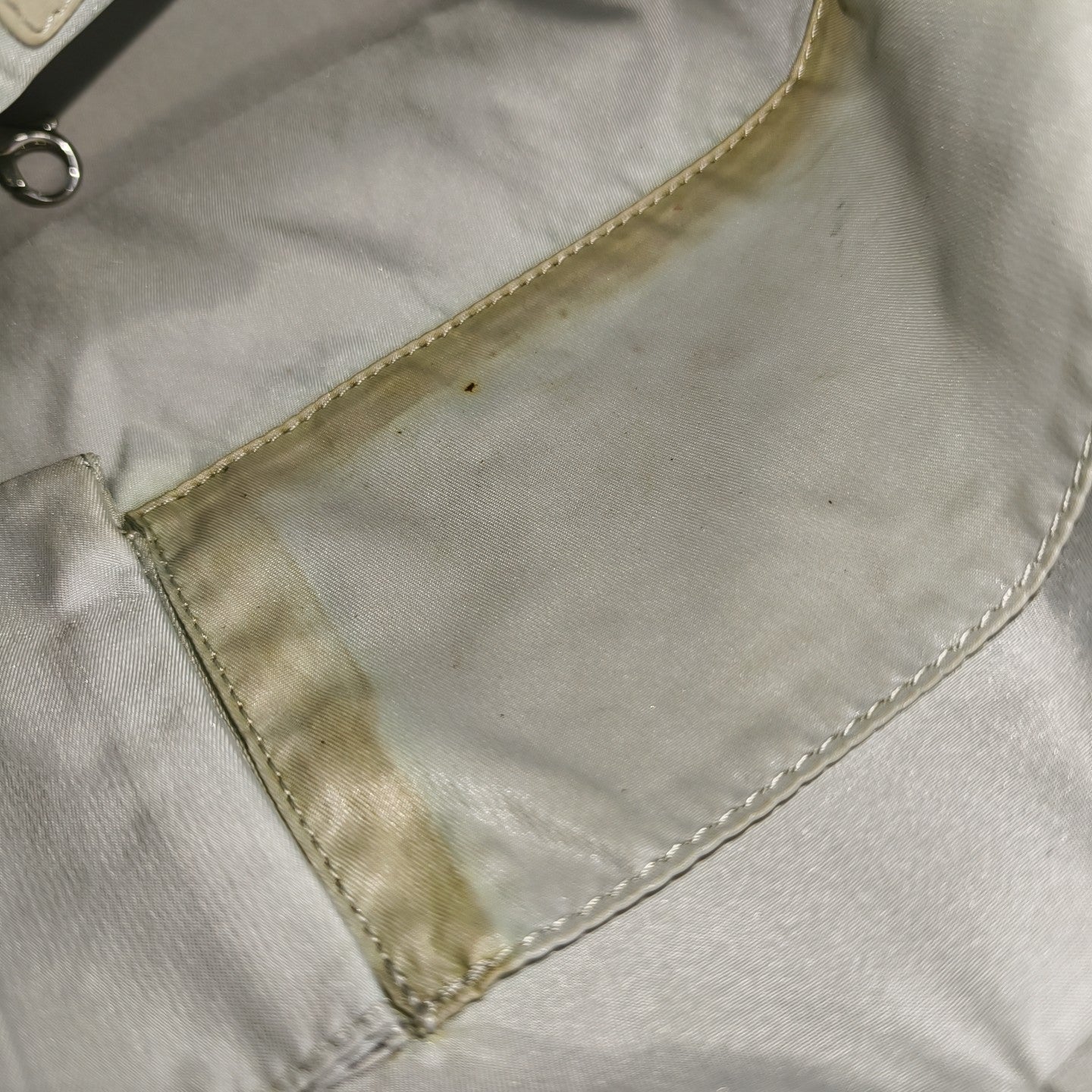 PARIS BIARRITZ Quilted Coated Canvas Gray