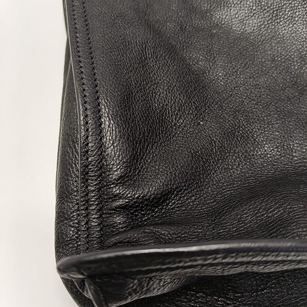Etiquette Calfskin Black