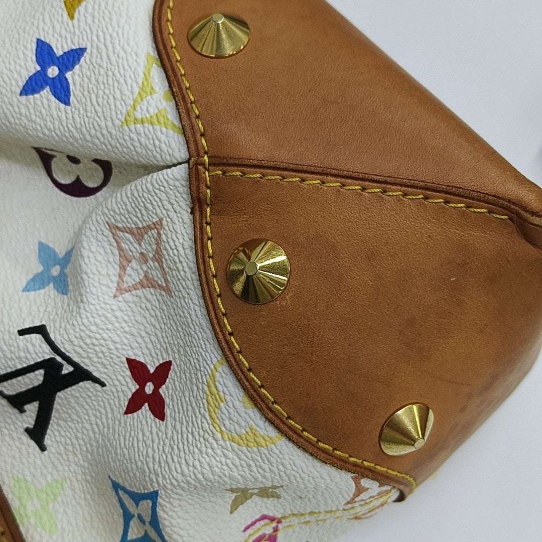 LV × TM JUDY MM Monogram Coated Canvas White