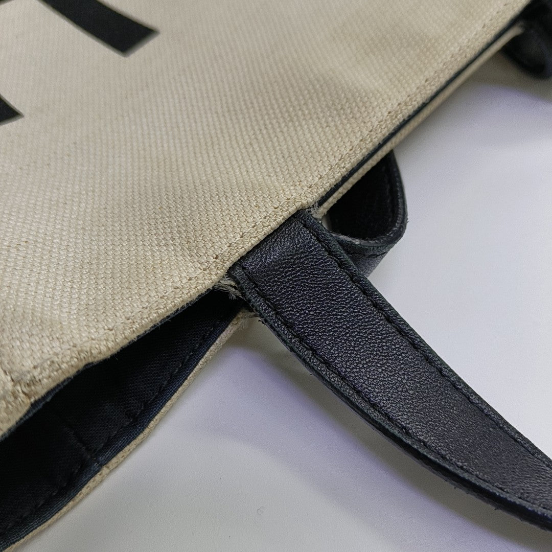 Fabric Tote Bag White