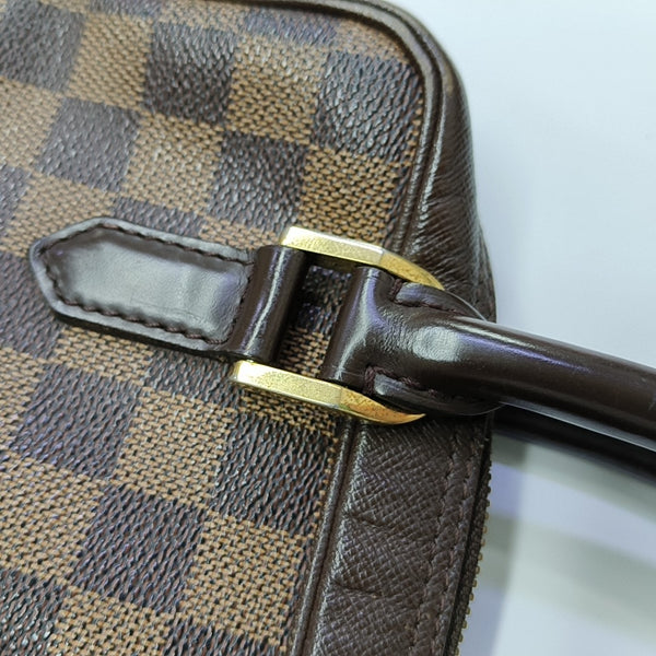 BRERA Damier Ebene Coated Canvas Brown