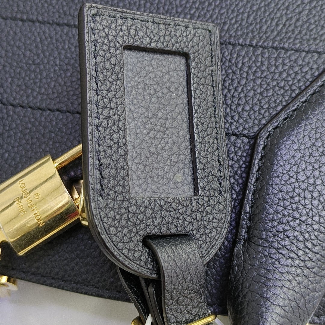 CITY STEAMER PM Calfskin Black