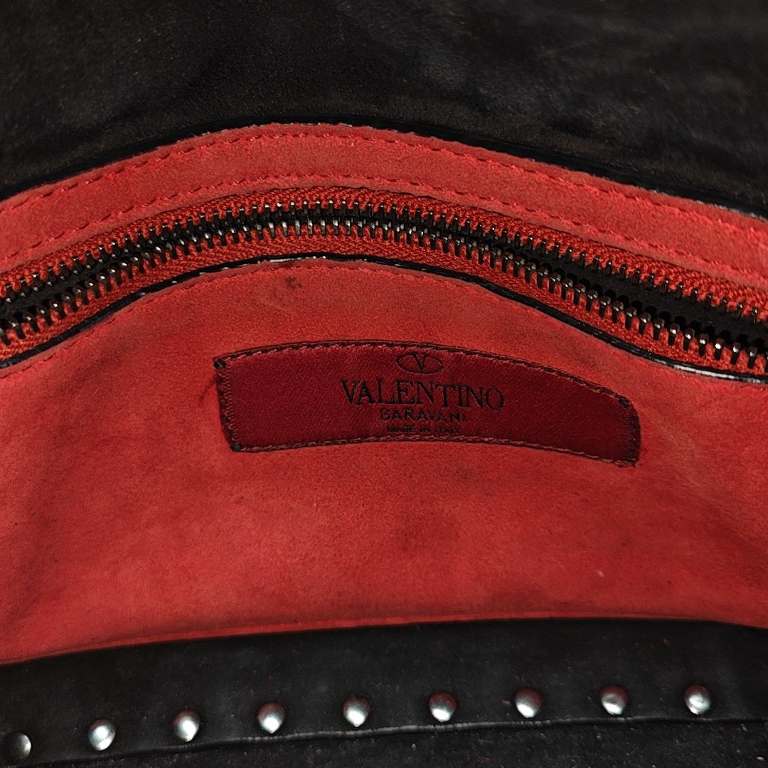 Spike Up Quilted Calfskin Black