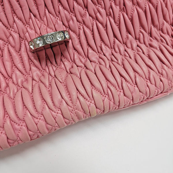 Crystal Lambskin Pink