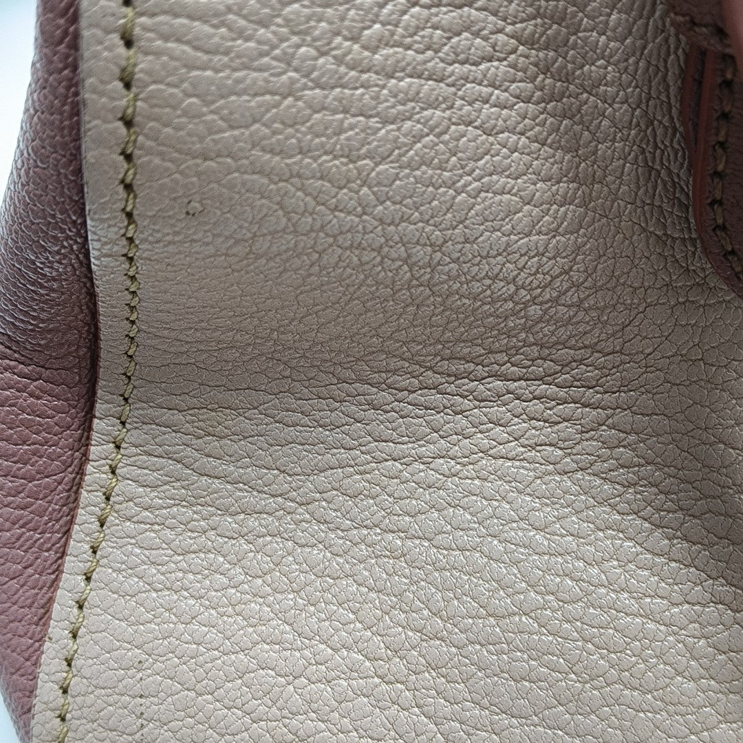 Calfskin Tote Bag Pink