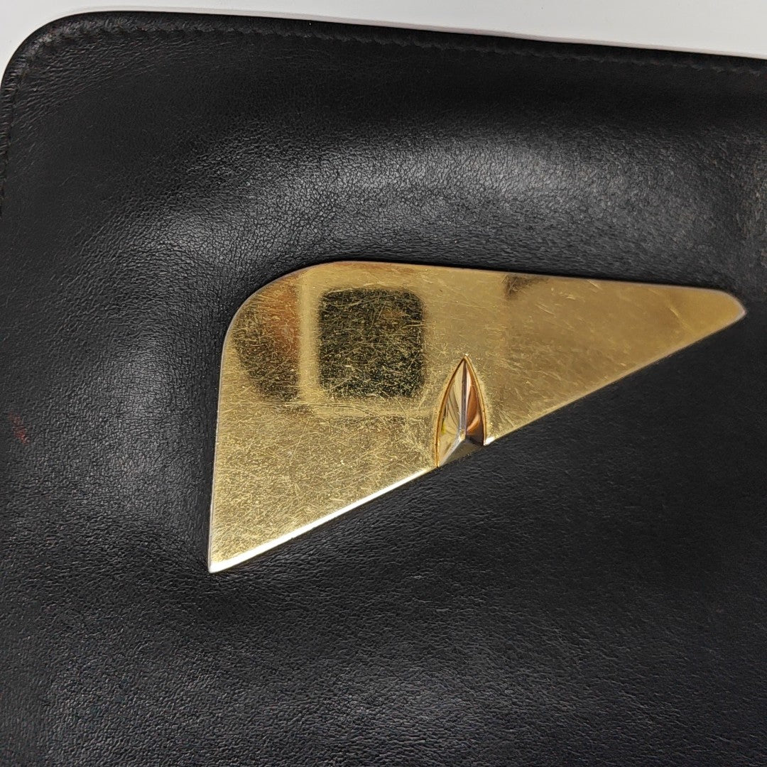 Calfskin Clutch Black