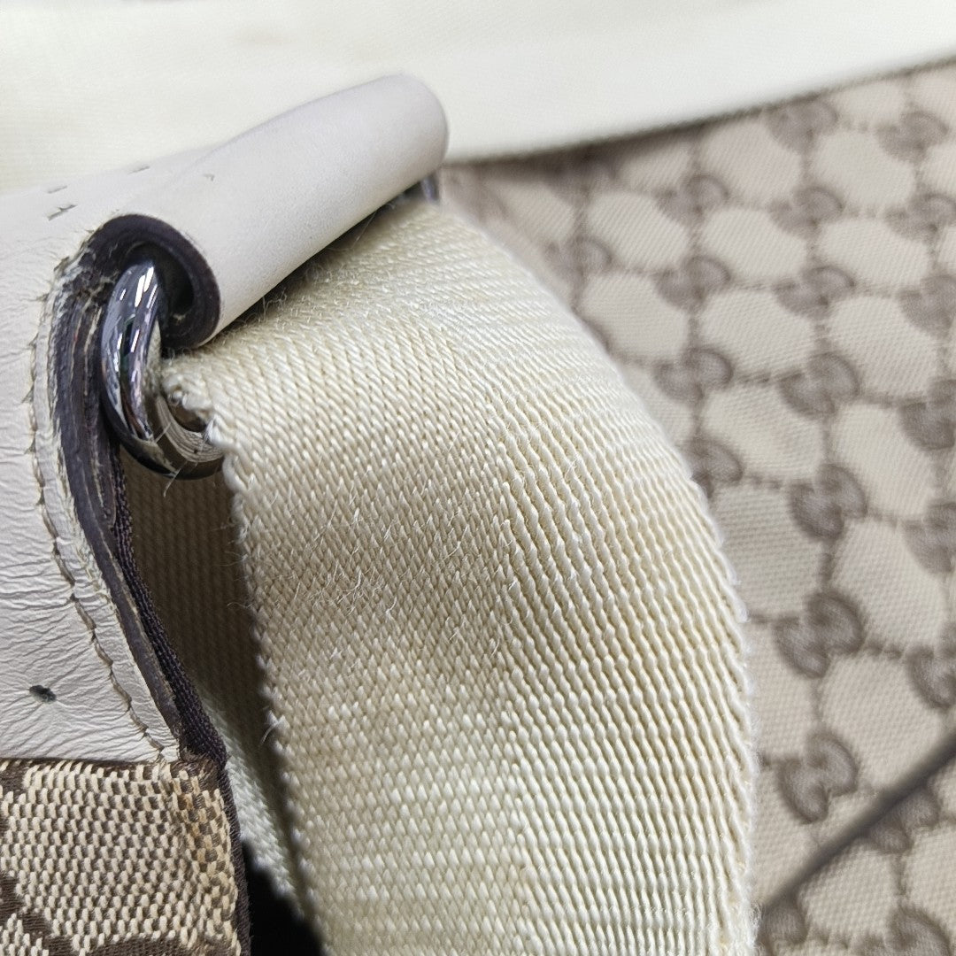 Monogram Canvas Crossbody Bag Large Black