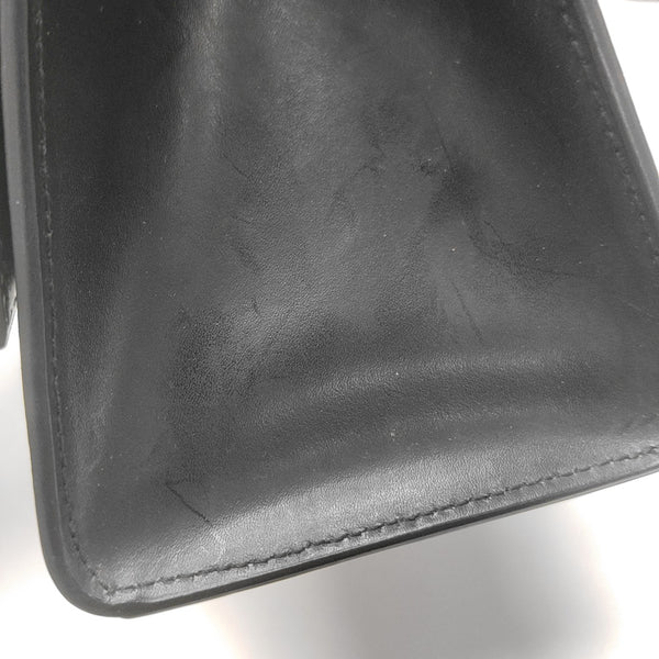 Hourglass S Calfskin Black