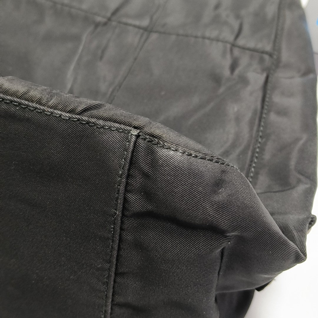 Nylon Shoulder Bag Black