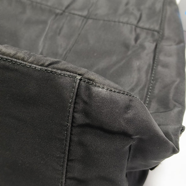 Nylon Shoulder Bag Black