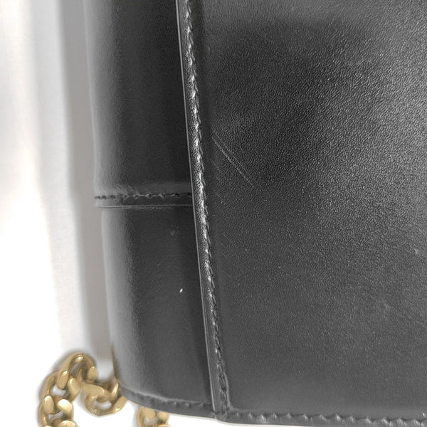 Hourglass S Calfskin Black