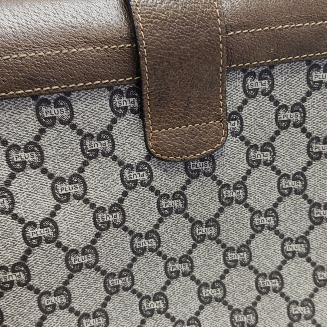 Monogram Coated Canvas Beige