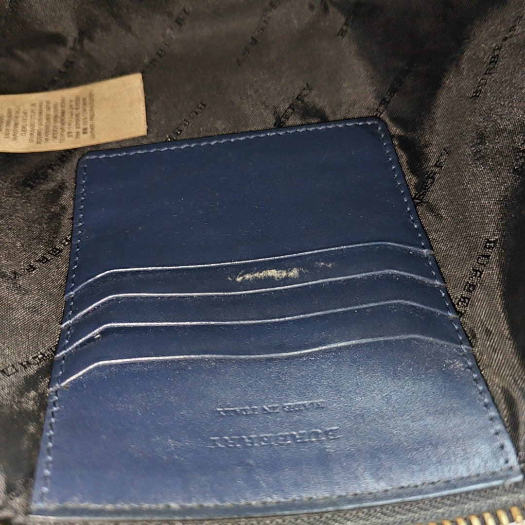 Calfskin Shoulder Bag Blue