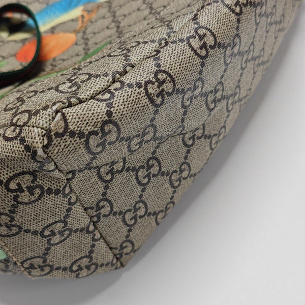 Tian Monogram Coated Canvas Brown