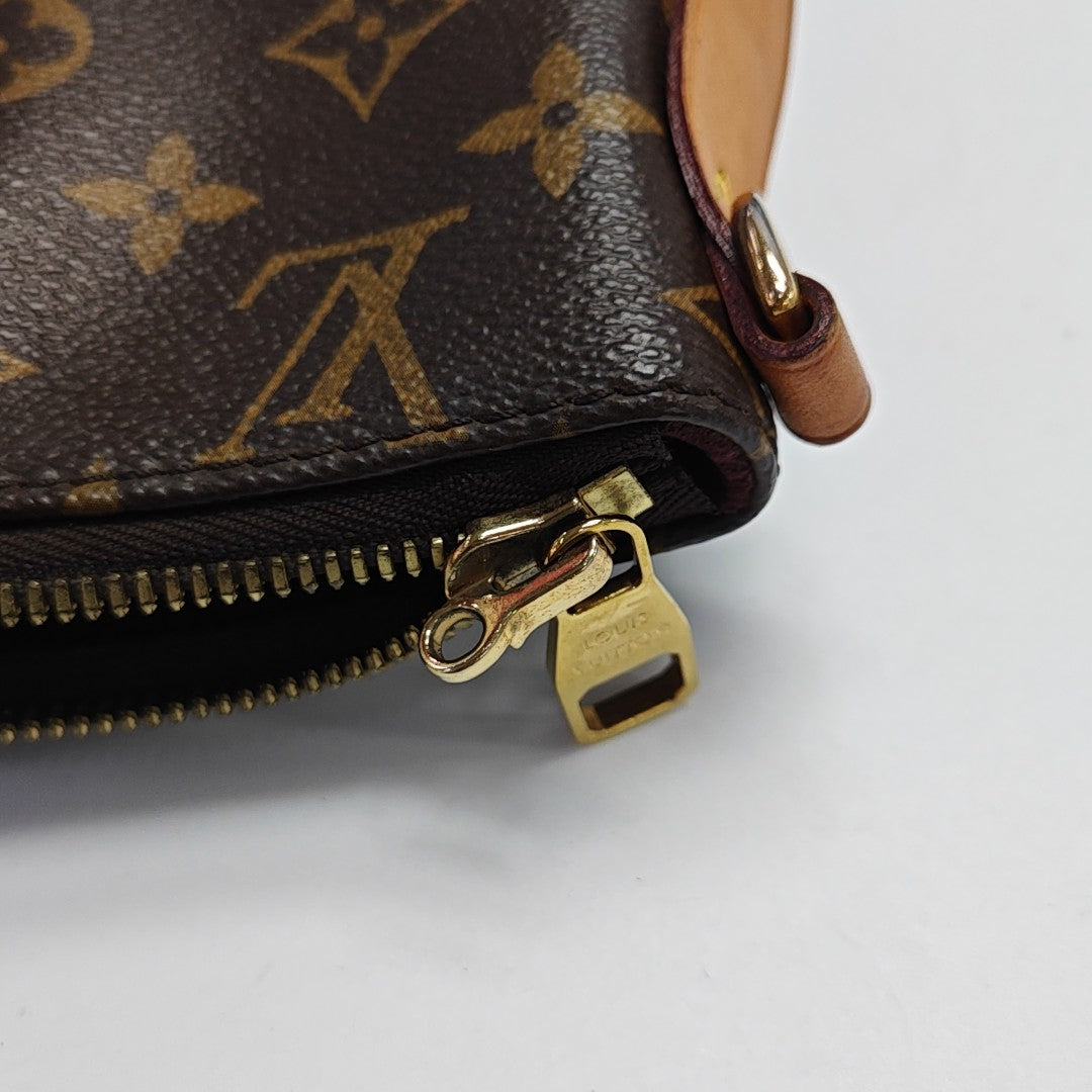 ESTRELA Monogram Coated Canvas Brown